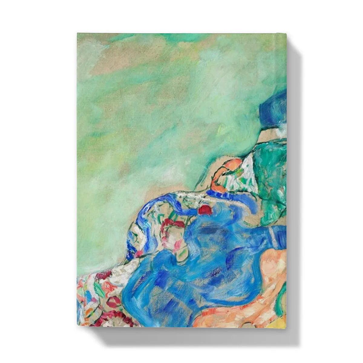 Baby By Gustav Klimt Hardback Journal - Notebooks & Notepads - Aesthetic Art