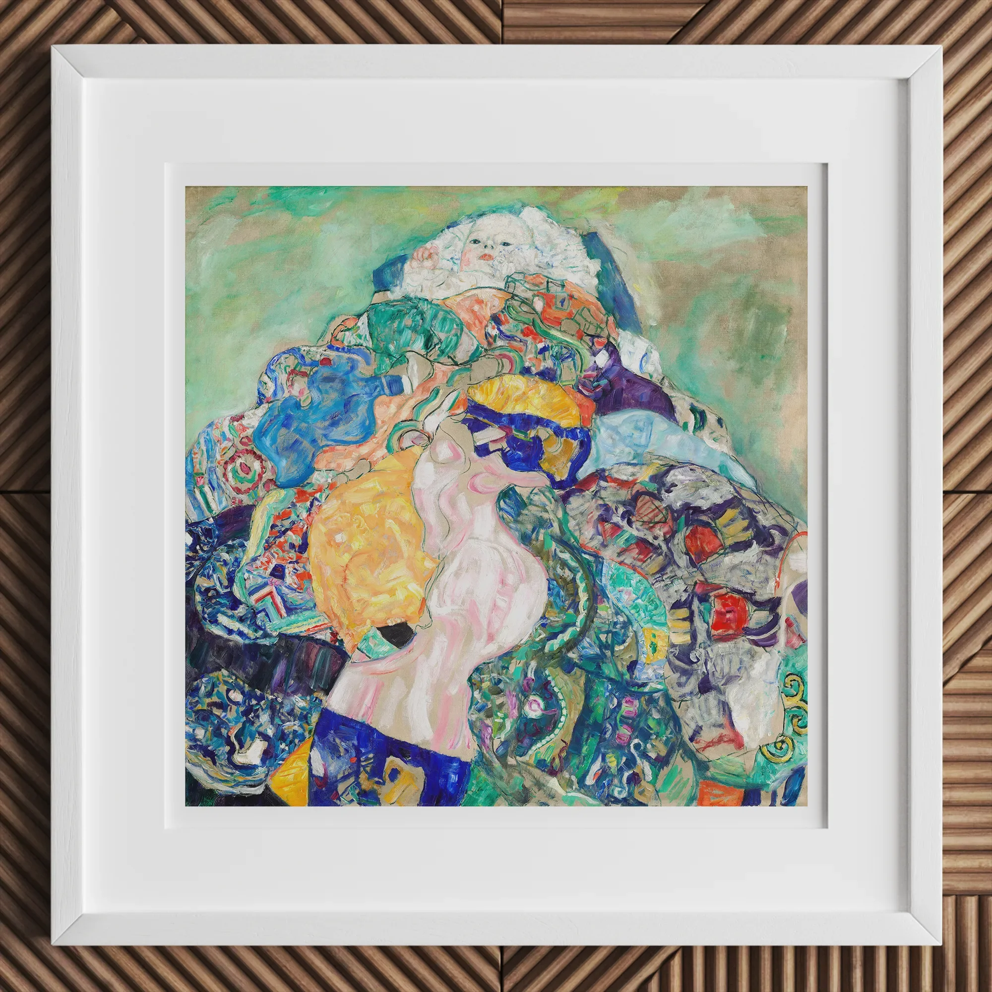 Baby - Gustav Klimt Vienna Secession Art Print - Posters Prints & Visual Artwork - Aesthetic Art