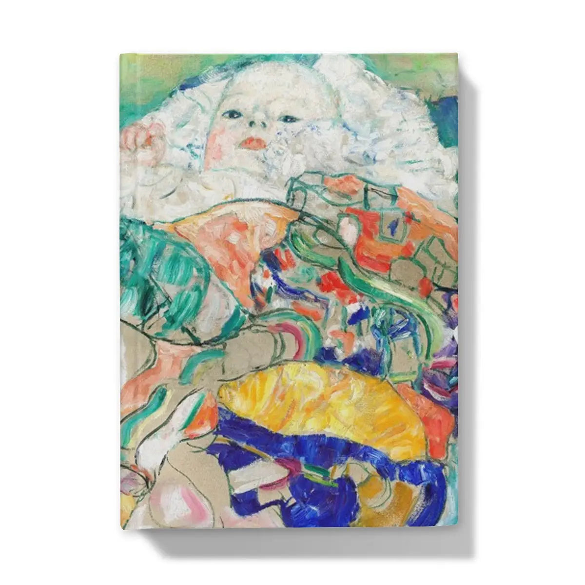 Baby - Gustav Klimt Vienna Secession Hardback Journal - 5’x7’ / 5’ x 7’ - Lined Paper - Notebooks & Notepads