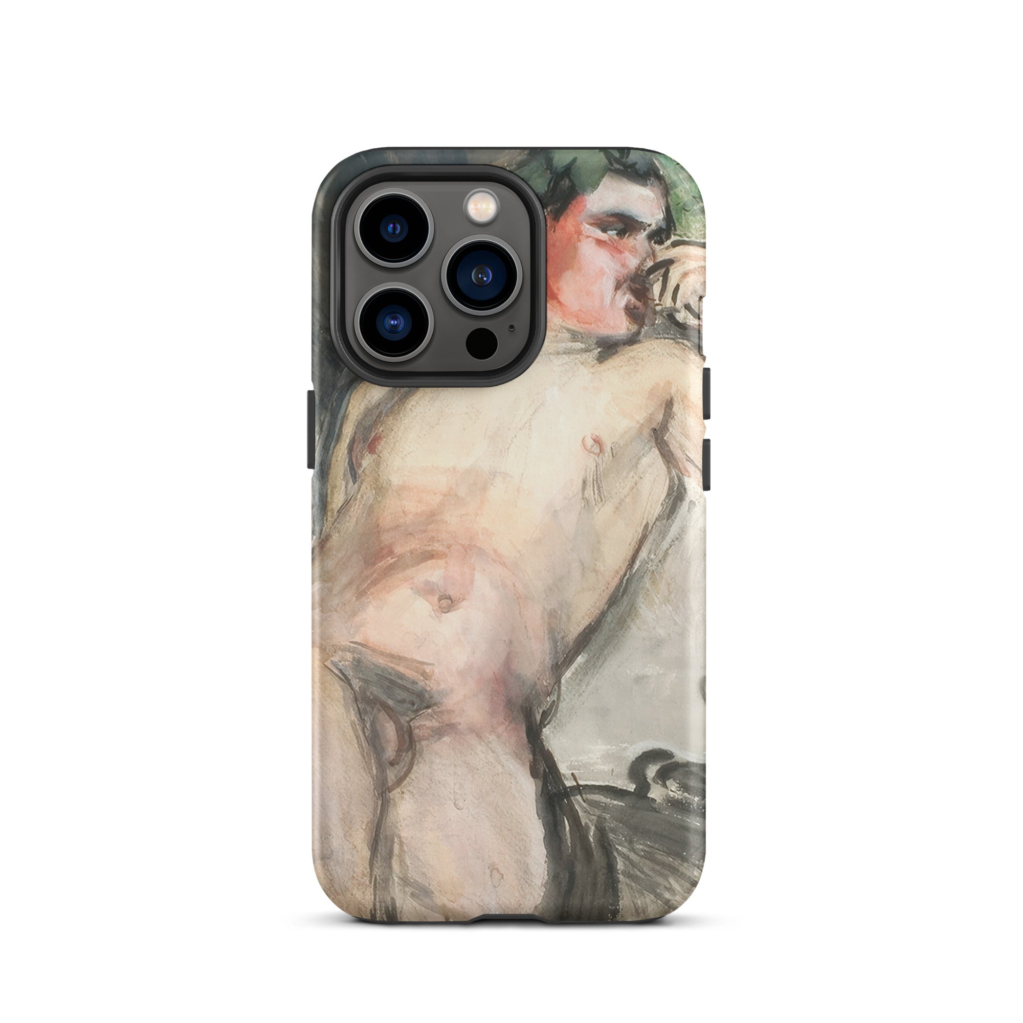 Bacchant Magnus Enckell Dionysian Art Iphone Case, 13 Pro / Matte, Phone Case Nude Figure Art