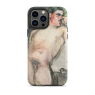 Bacchant Magnus Enckell Dionysian Art Iphone Case, 13 Pro Max / Matte, Phone Case Nude Male Figure Art