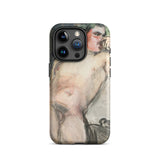 Bacchant - Magnus Enckell Dionysian Art Iphone Case, 15 Pro / Matte, Phone Case Nude Figure Art