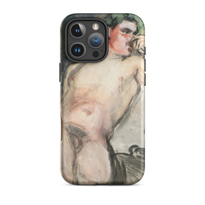 Bacchant - Magnus Enckell Dionysian Art Iphone Case, 16 Pro Max / Matte, Iphone Case Nude Figure Art