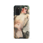Bacchant Magnus Enckell Dionysian Art Samsung Case, Galaxy S20 / Matte, Smartphone Case Classical Painting Man