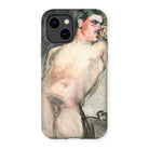 Bacchant by Magnus Enckell Iphone Case 14 / Matte Mobile Phone Cases