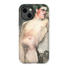 Bacchant by Magnus Enckell Iphone Case 13 / Matte Mobile Phone Cases