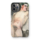 Bacchant by Magnus Enckell Iphone Case 11 Pro / Matte Mobile Phone Cases