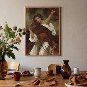 Bacchante - Frederic Leighton Art Print, Posters Prints & Visual Artwork, Toby Leon