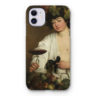 Bacchus - Caravaggio Baroque God Iphone Case, 11 / Matte, Iphone Case Painting