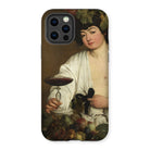 Bacchus - Caravaggio Baroque God Iphone Case, 12 Pro / Matte, Phone Case Classical Painting