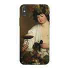 Bacchus - Caravaggio Baroque God Iphone Case, x / Matte, Phone Case Painting Bacchus