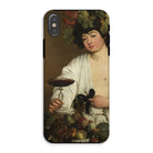 Bacchus - Caravaggio Baroque God Iphone Case, Xs / Matte, Phone Case Classical Painting