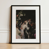 Backstage Bandits - Queer Fashion Show Art Print / Canvas, 12x16’’ / 31x41cm / Black Frame / Matboard, Posters Prints & Visual Artwork,