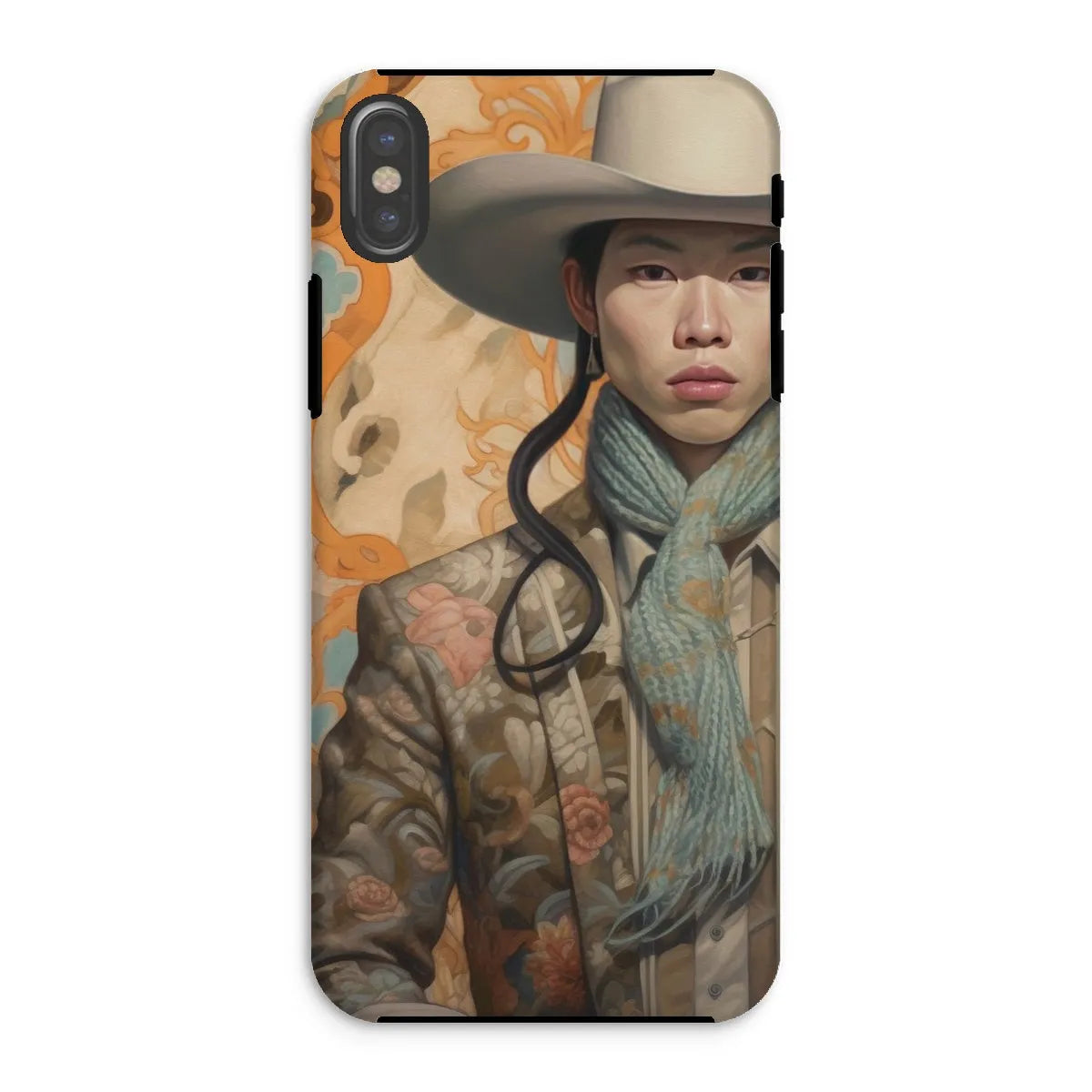 Baihu The Gay Cowboy - Gay Aesthetic Art Phone Case - Iphone Xs / Matte - Mobile Phone Cases - Aesthetic Art