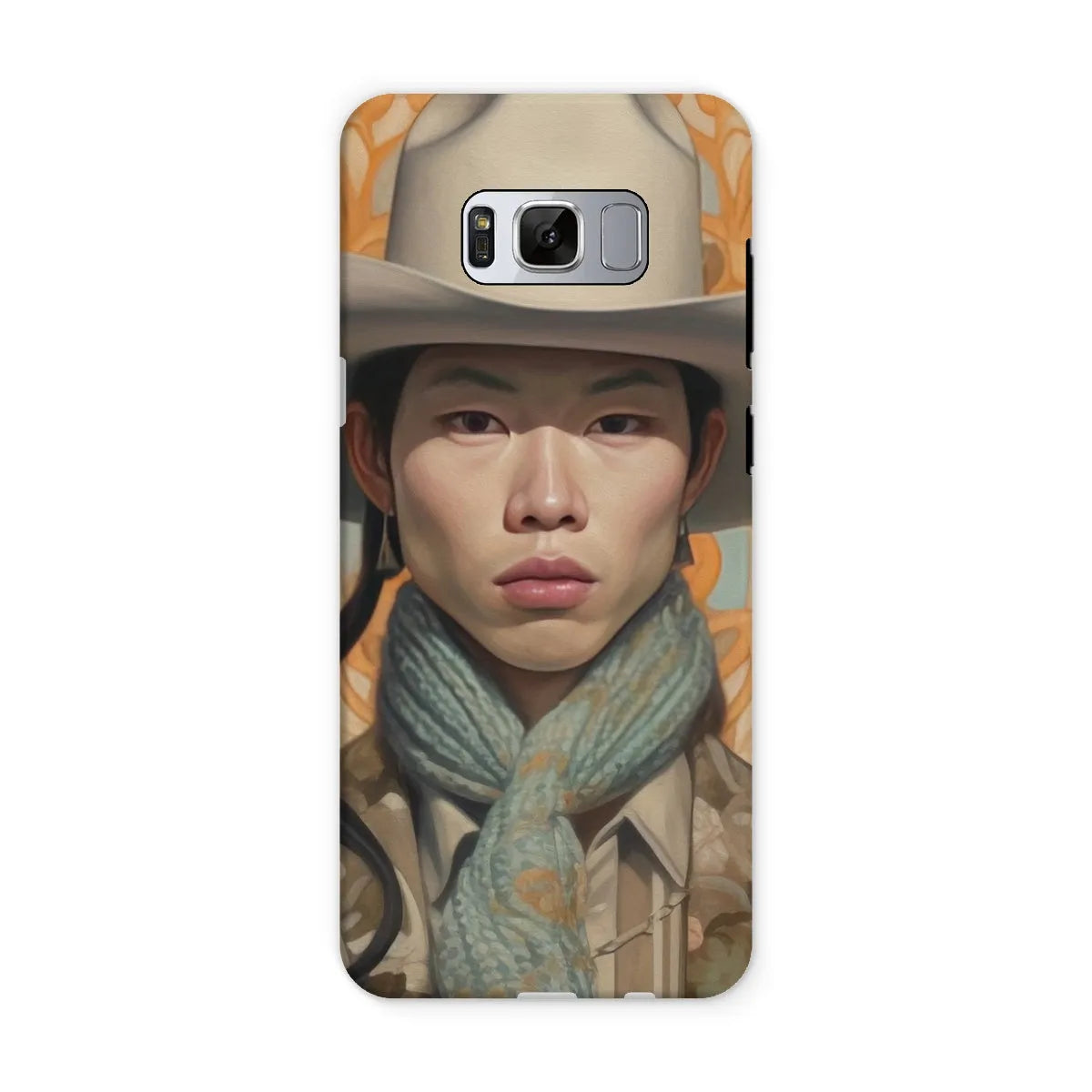 Baihu The Gay Cowboy - Gay Aesthetic Art Phone Case - Samsung Galaxy S8 / Matte - Mobile Phone Cases - Aesthetic Art