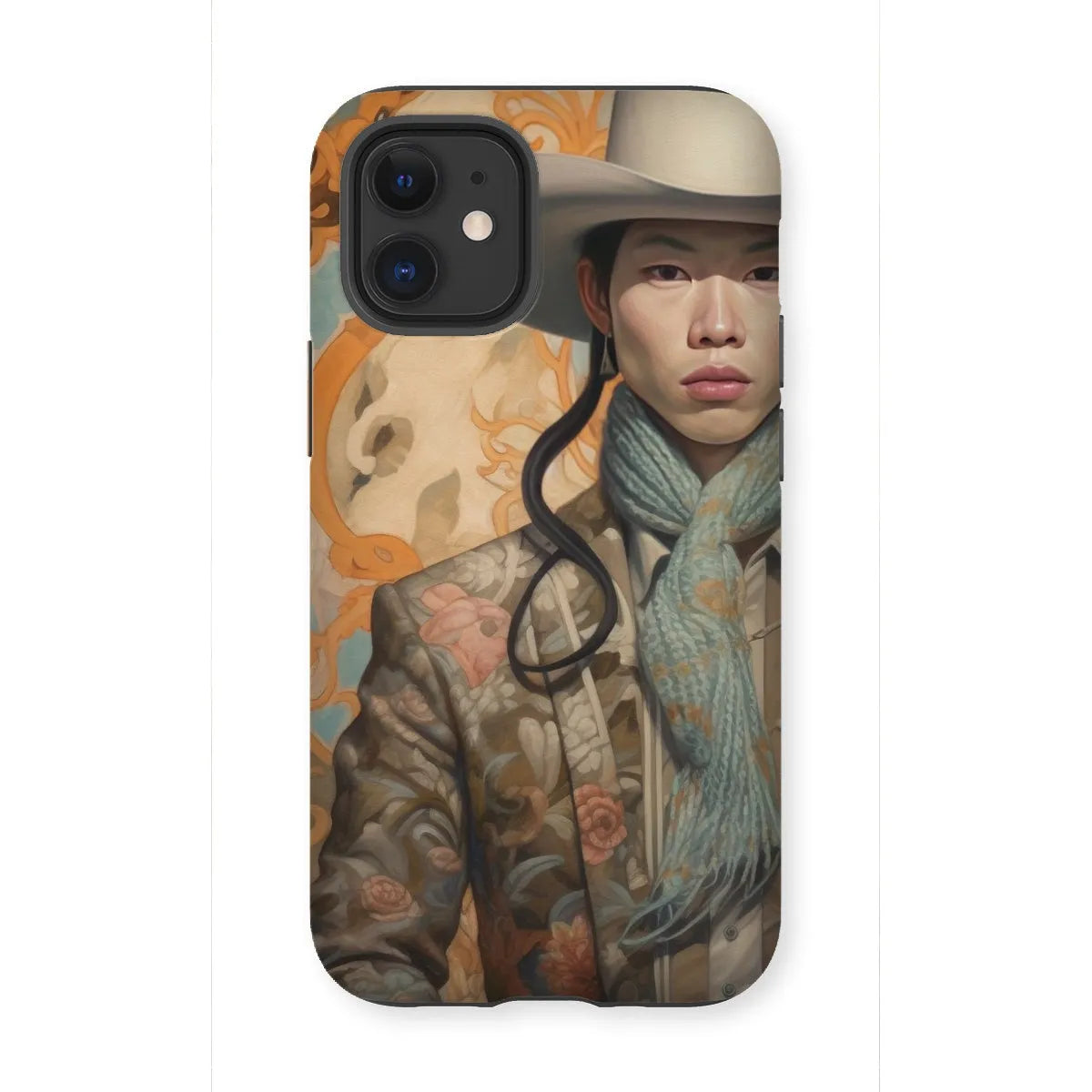 Baihu The Gay Cowboy - Gay Aesthetic Art Phone Case - Iphone 12 Mini / Matte - Mobile Phone Cases - Aesthetic Art