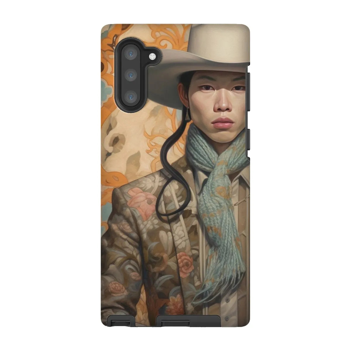 Baihu The Gay Cowboy - Gay Aesthetic Art Phone Case - Samsung Galaxy Note 10 / Matte - Mobile Phone Cases - Aesthetic