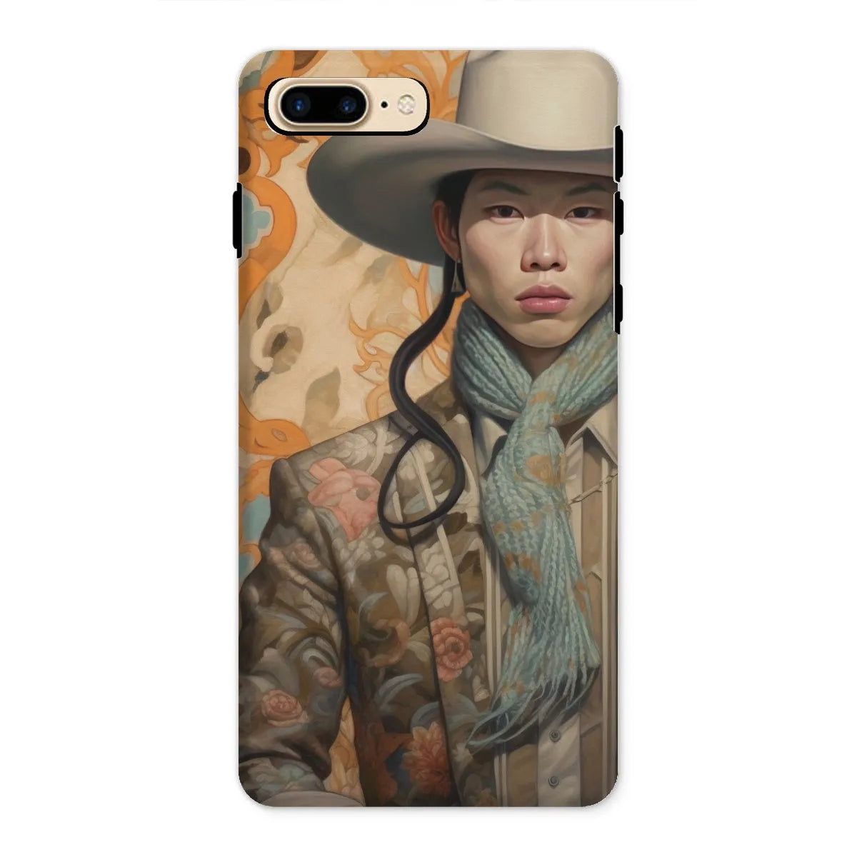 Baihu The Gay Cowboy - Gay Aesthetic Art Phone Case - Iphone 8 Plus / Matte - Mobile Phone Cases - Aesthetic Art
