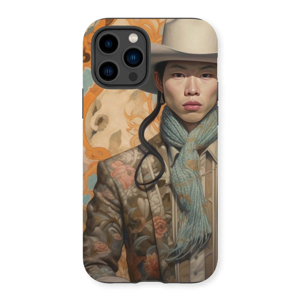 Baihu The Gay Cowboy - Gay Aesthetic Art Phone Case - Iphone 14 Pro / Matte - Mobile Phone Cases - Aesthetic Art