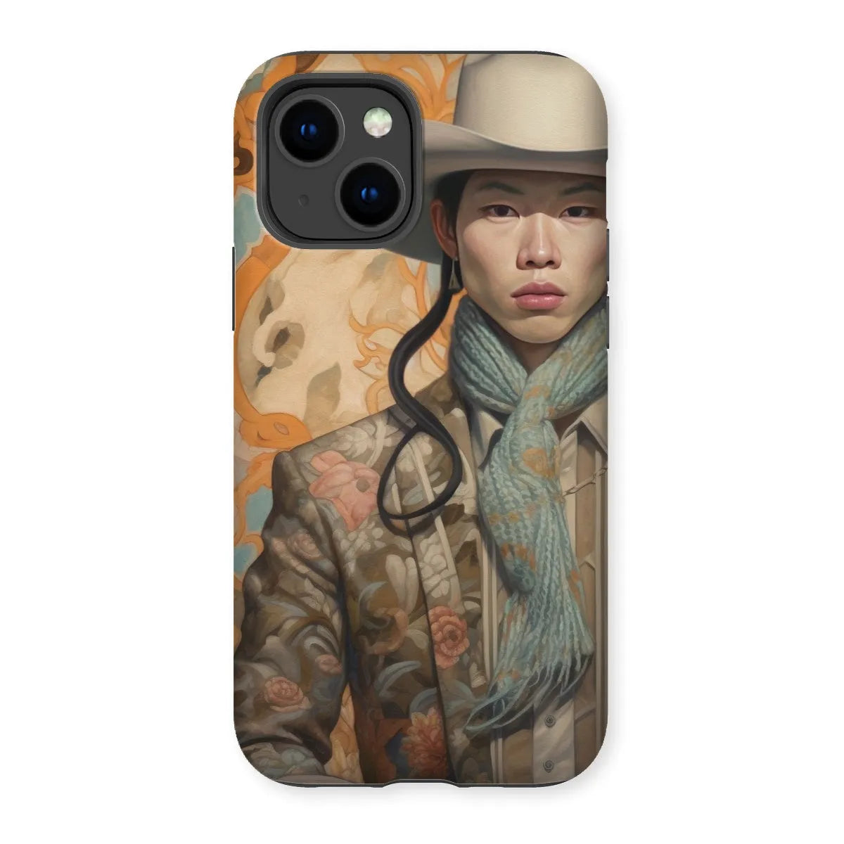 Baihu The Gay Cowboy - Gay Aesthetic Art Phone Case - Iphone 14 / Matte - Mobile Phone Cases - Aesthetic Art