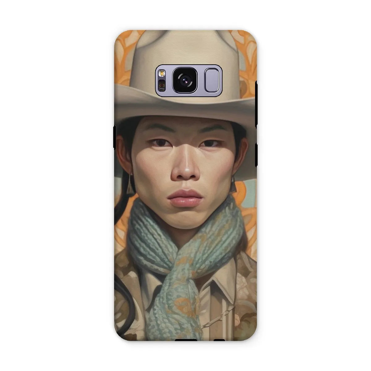 Baihu The Gay Cowboy - Gay Aesthetic Art Phone Case - Samsung Galaxy S8 Plus / Matte - Mobile Phone Cases - Aesthetic