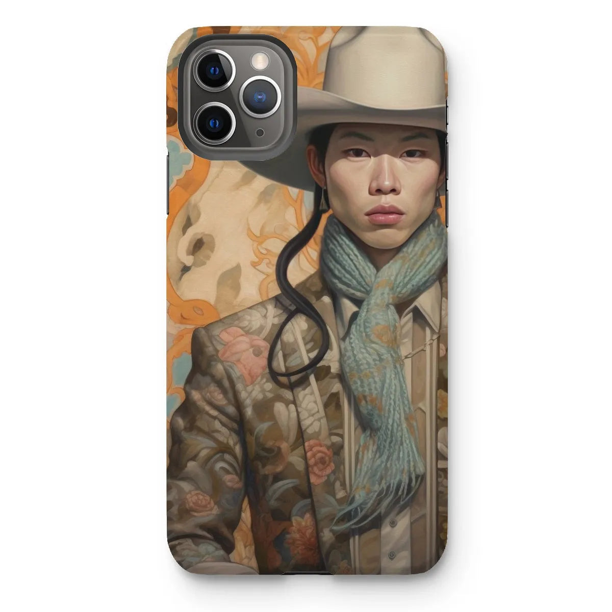 Baihu The Gay Cowboy - Gay Aesthetic Art Phone Case - Iphone 11 Pro Max / Matte - Mobile Phone Cases - Aesthetic Art