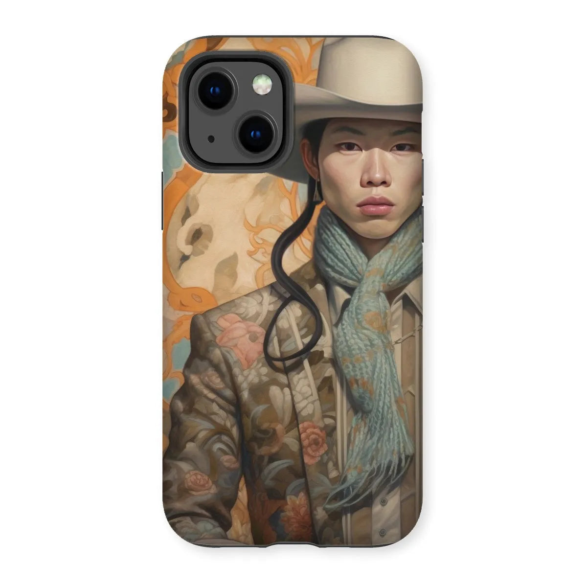 Baihu The Gay Cowboy - Gay Aesthetic Art Phone Case - Iphone 13 / Matte - Mobile Phone Cases - Aesthetic Art