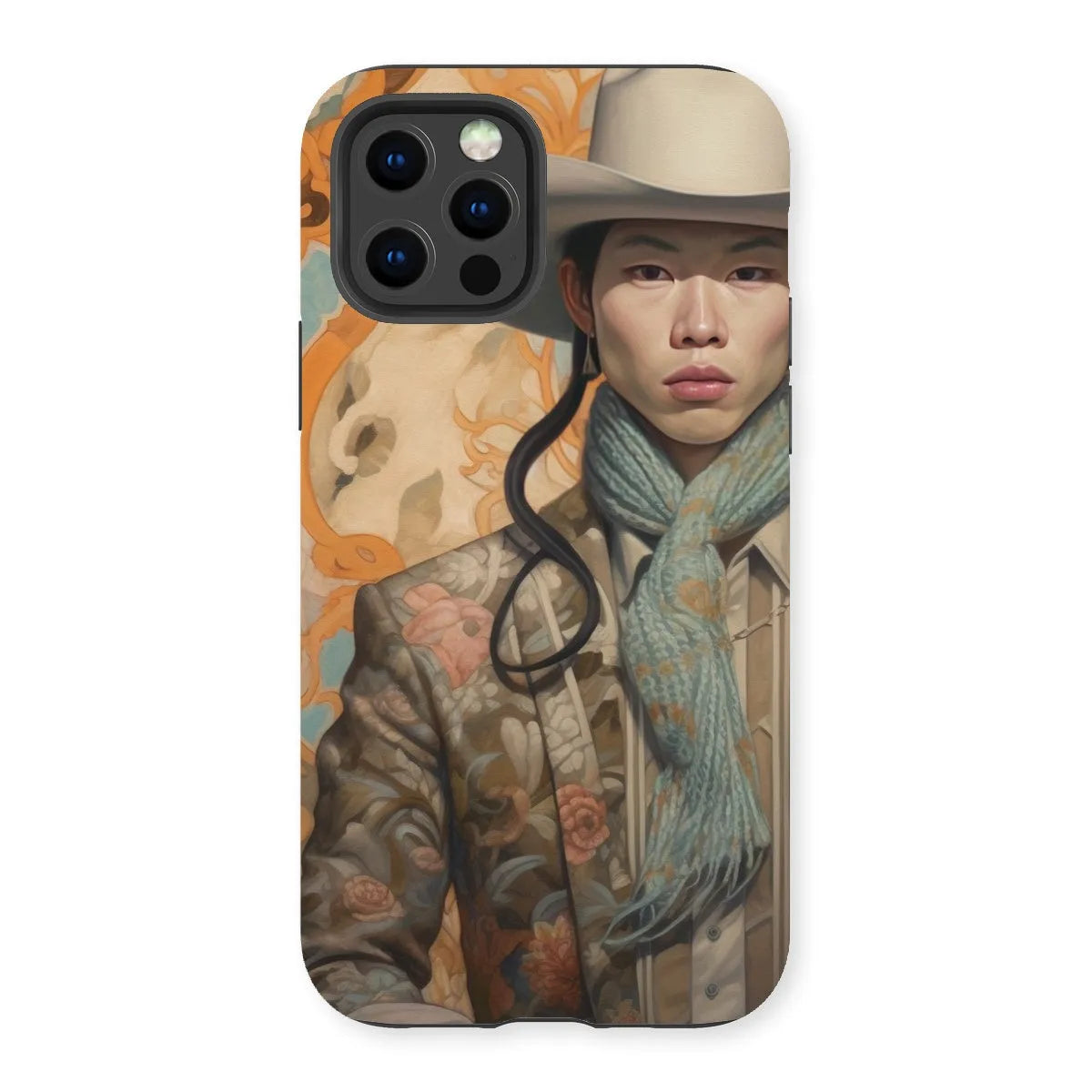 Baihu The Gay Cowboy - Gay Aesthetic Art Phone Case - Iphone 13 Pro / Matte - Mobile Phone Cases - Aesthetic Art