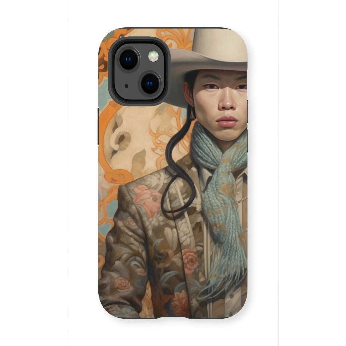 Baihu The Gay Cowboy - Gay Aesthetic Art Phone Case - Iphone 13 Mini / Matte - Mobile Phone Cases - Aesthetic Art