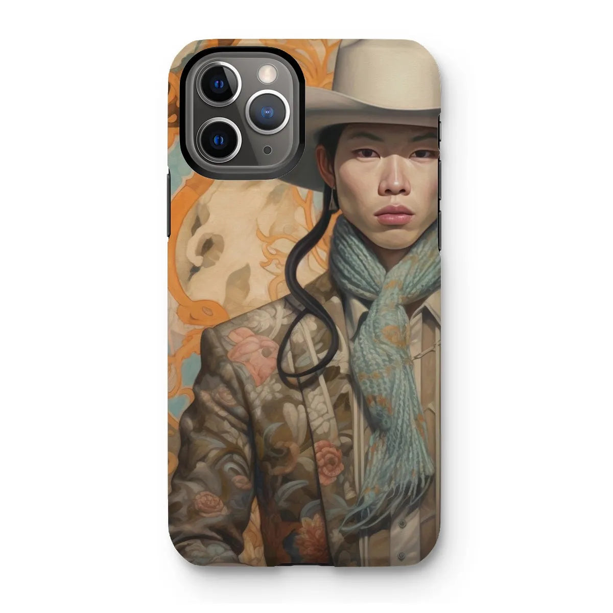 Baihu The Gay Cowboy - Gay Aesthetic Art Phone Case - Iphone 11 Pro / Matte - Mobile Phone Cases - Aesthetic Art