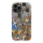 Balarama & Krishna Fighting the Enemy - Harivamsa Iphone Case 14 Pro / Matte Mobile Phone Cases