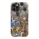 Balarama & Krishna Fighting the Enemy - Harivamsa Iphone Case 13 Pro / Matte Mobile Phone Cases