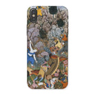 Balarama & Krishna Fighting the Enemy - Harivamsa Iphone Case x / Matte Mobile Phone Cases