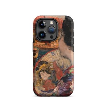 The Balcony - Edward Atkinson Hornel Iphone Case, 15 Pro / Matte, Artistic Phone Case