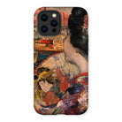 The Balcony - Edward Atkinson Hornel Iphone Case, 12 Pro Max / Matte, Kite-952517863, Phone Case Japanese Ukiyo-e