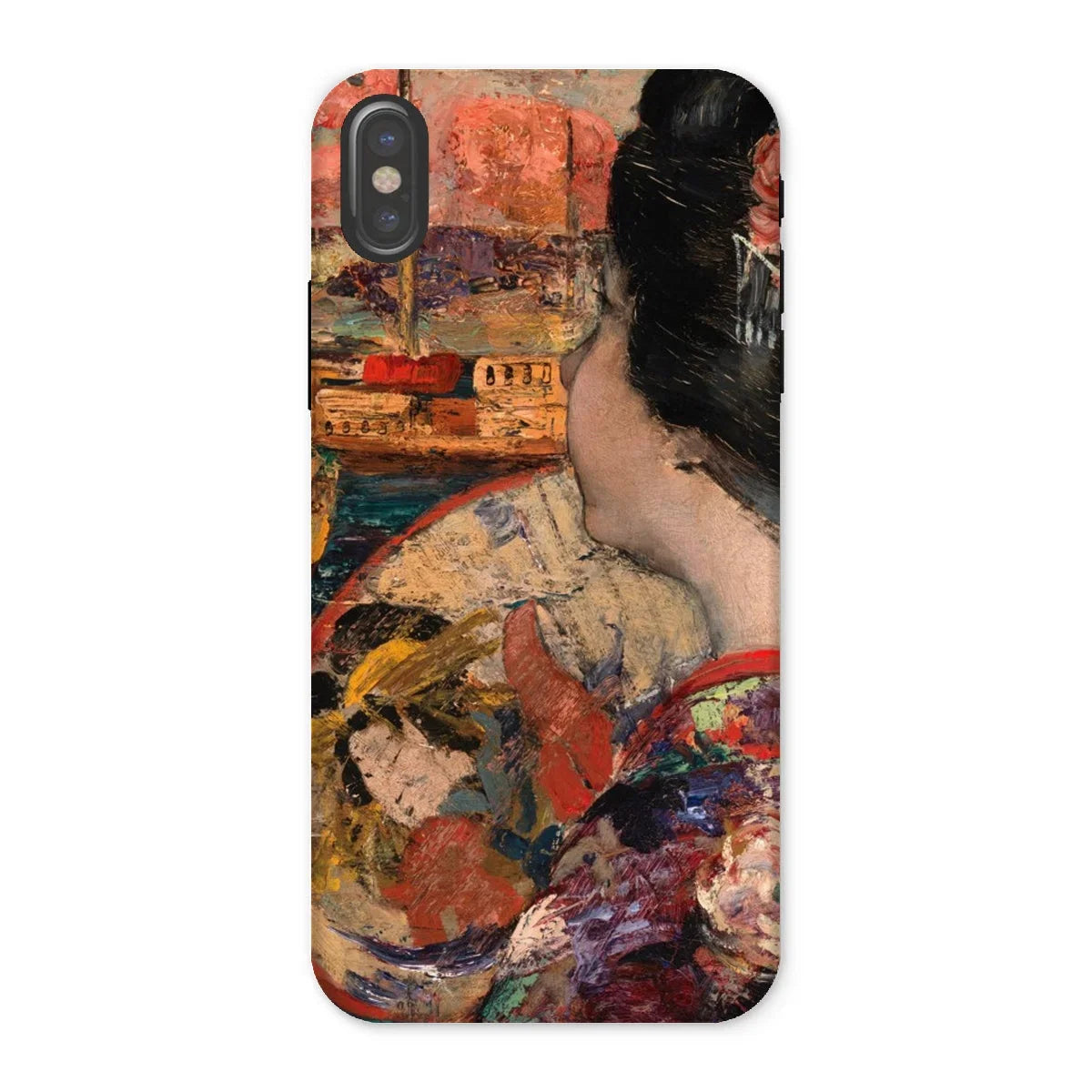 The Balcony - Edward Atkinson Hornel Iphone Case, x / Matte, Kite-952517869, Phone Case Japanese Ukiyo-e Artwork Rich