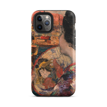 The Balcony - Edward Atkinson Hornel Phone Case Iphone 11 Pro / Matte Artistic Phone Case Edward Atkinson Hornel’s Impressionist Painting,