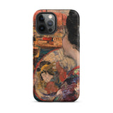 The Balcony - Edward Atkinson Hornel Phone Case Iphone 12 Pro Max / Matte Artistic Phone Case Edward Atkinson Hornel’s Impressionist
