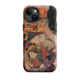 The Balcony - Edward Atkinson Hornel Phone Case Iphone 15 Plus / Matte Artistic Iphone Case Edward Atkinson Hornel’s Impressionist