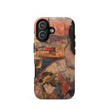 The Balcony - Edward Atkinson Hornel Phone Case Iphone 17 / Matte Iphone 12 Case Abstract Art Design Woman Cityscape Edward Atkinson