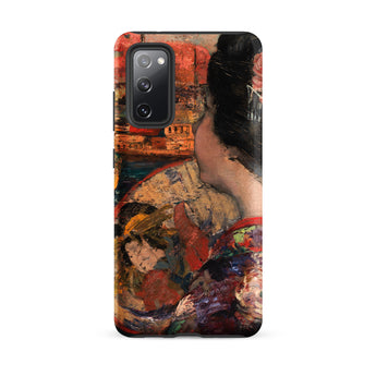 The Balcony - Edward Atkinson Hornel Samsung Case, Galaxy S20 Fe / Matte, Smartphone Case Abstract Art Design