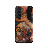 The Balcony - Edward Atkinson Hornel Samsung Case, Galaxy S21 / Matte, Smartphone Case Impressionistic Painting Woman