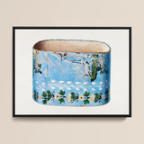 Bandbox - Charles Caseau Decorative Art Print / Canvas, 16x12’’ / 41x31cm / Black Frame, Mobile Phone Cases, Toby Leon