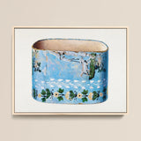Bandbox - Charles Caseau Decorative Art Print / Canvas, 16x12’’ / 41x31cm / Natural Frame, Mobile Phone Cases, Toby Leon