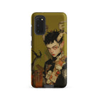 Baphomet’s Bastard Gay Demon Samsung Case, Galaxy S20 / Matte, Phone Case Stylized Depiction Demon Like Figure Horns Pointed