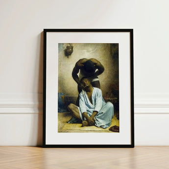 Barber of Suez - Leon Bonnat Art Print / Canvas, Prints
