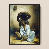 Barber of Suez - Leon Bonnat Art Print / Canvas, Prints