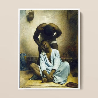 Barber of Suez - Leon Bonnat Art Print / Canvas, Prints