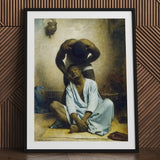 Barber of Suez - Leon Bonnat Art Print / Canvas, Prints