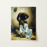 Barber of Suez - Leon Bonnat Art Print / Canvas, Prints